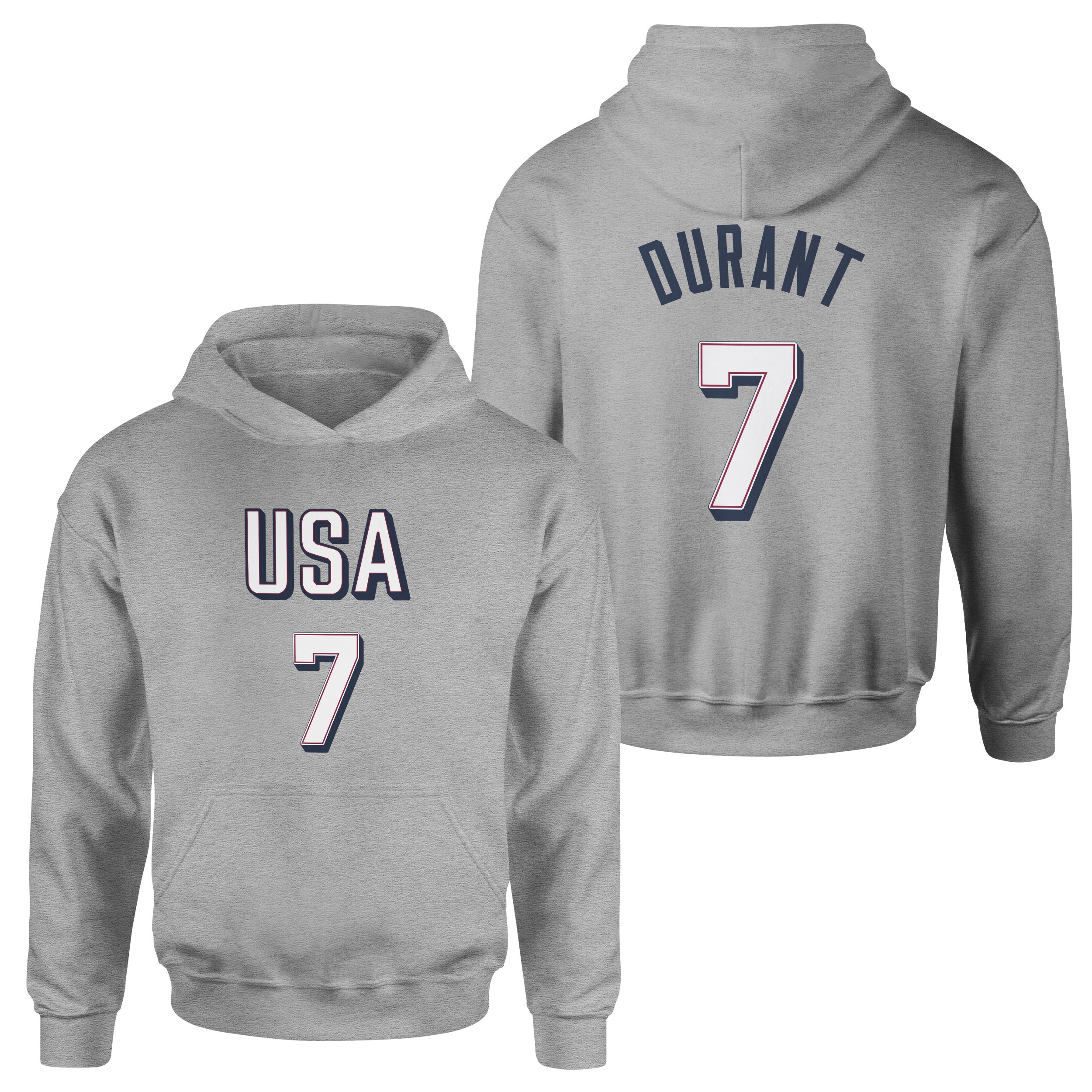 Kevin Durant Forma Hoodie S - Gri