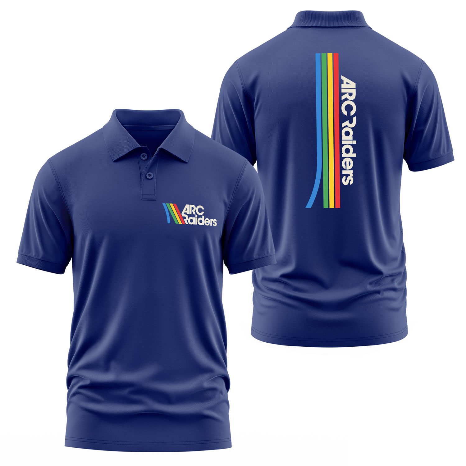 Arc Raiders Polo Tişört XL - İndigo Mavisi
