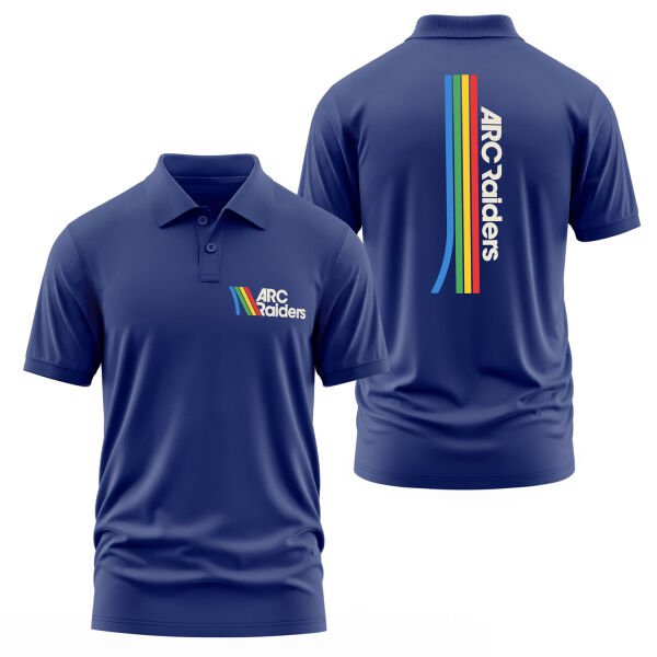 Arc Raiders Polo Tişört XL - İndigo Mavisi