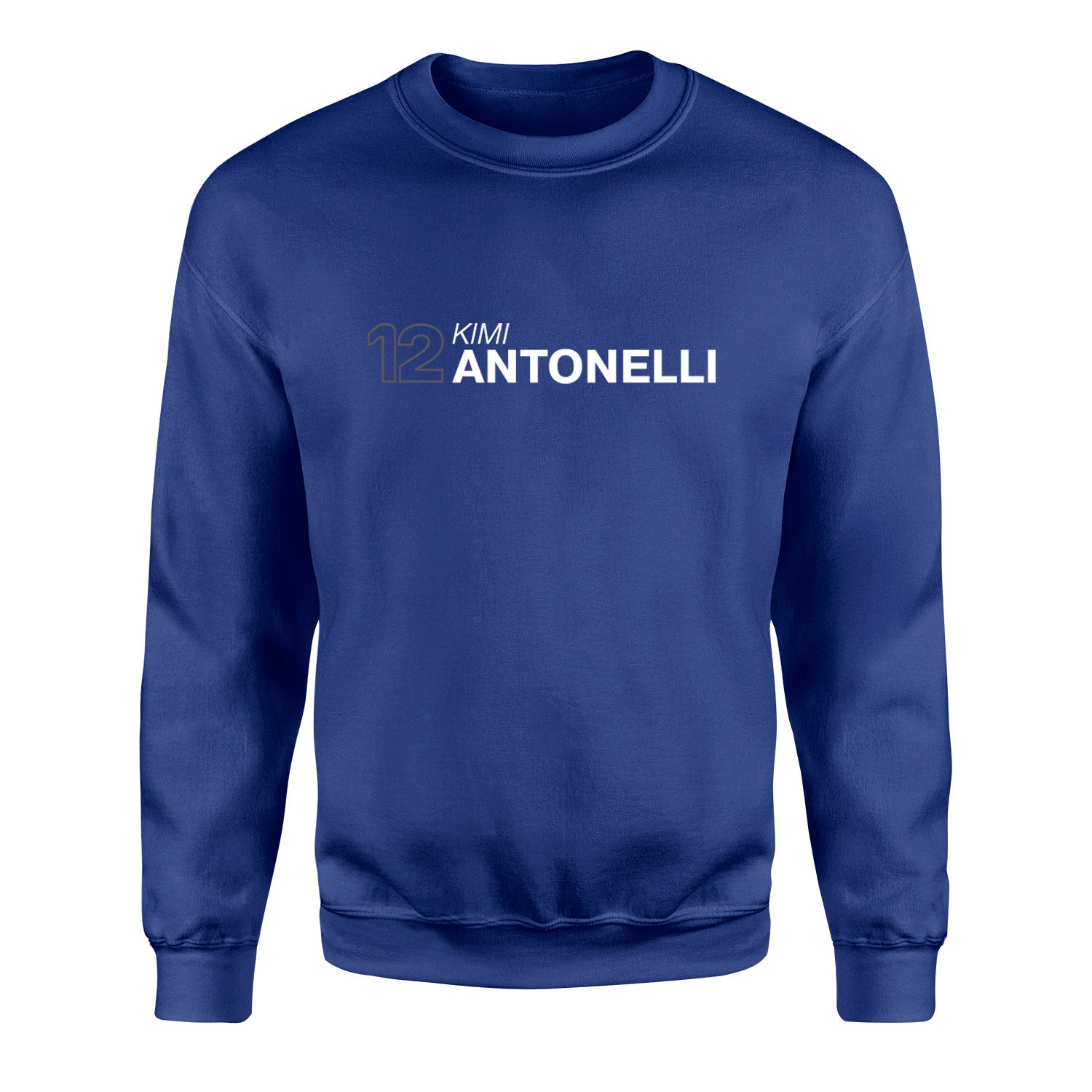 Kimi Antonelli 12 Sweatshirt M - İndigo Mavisi