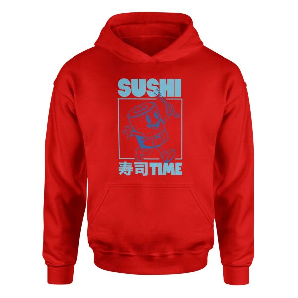 Sushi Time Hoodie XL - Kırmızı