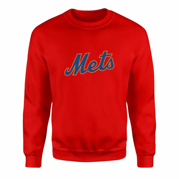 NY Mets Sweatshirt XL - Kırmızı