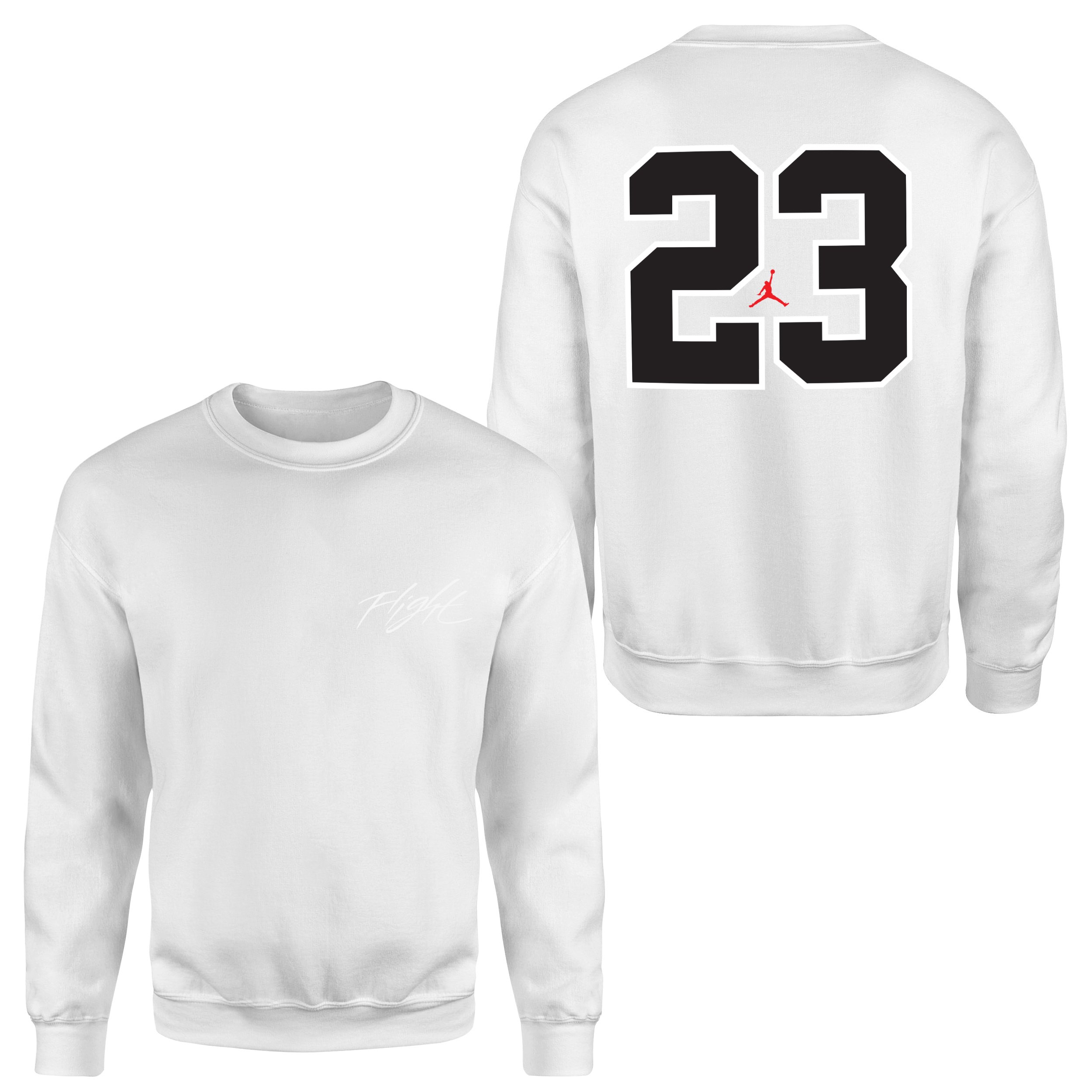 Air Jordan Flight Mode Sweatshirt XXL - Beyaz