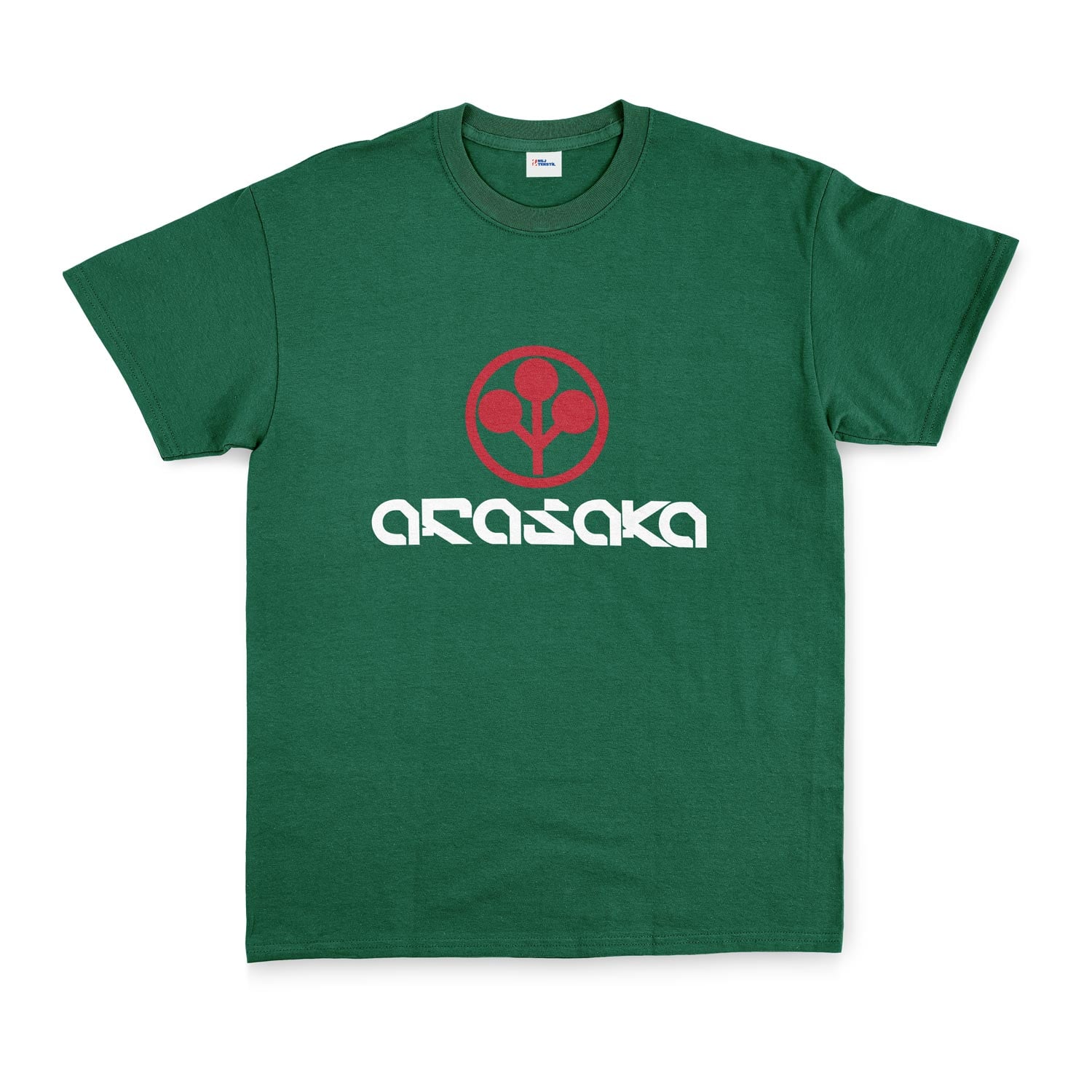 Arasaka | Cyberpunk Tişört XXL - Nefti Yeşili