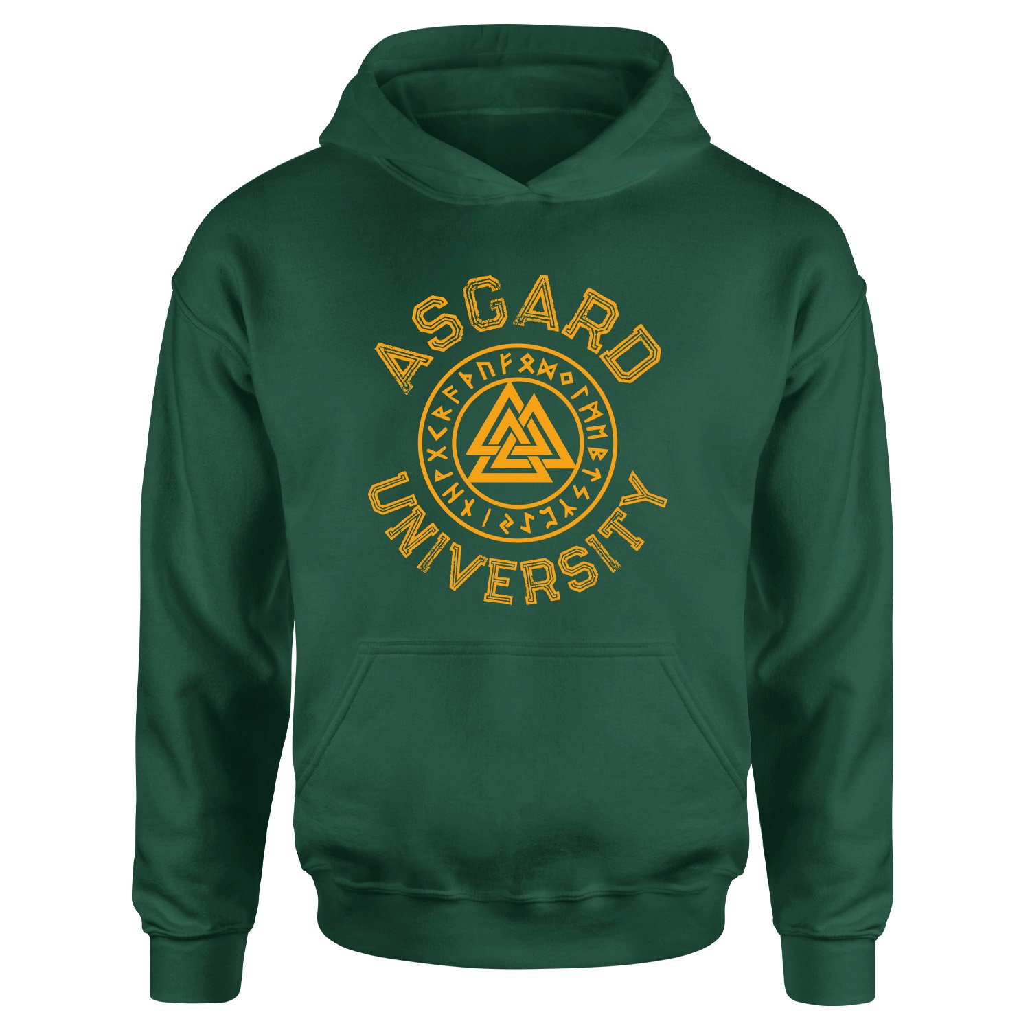 Asgard University Hoodie S - Nefti Yeşili