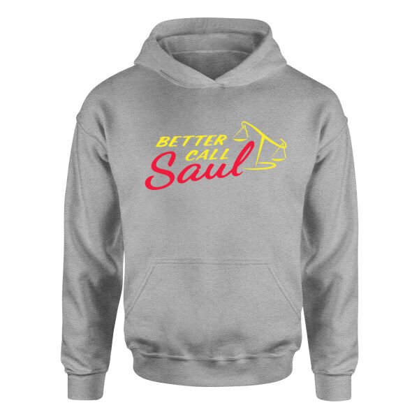 Better Call Saul Hoodie XL - Gri
