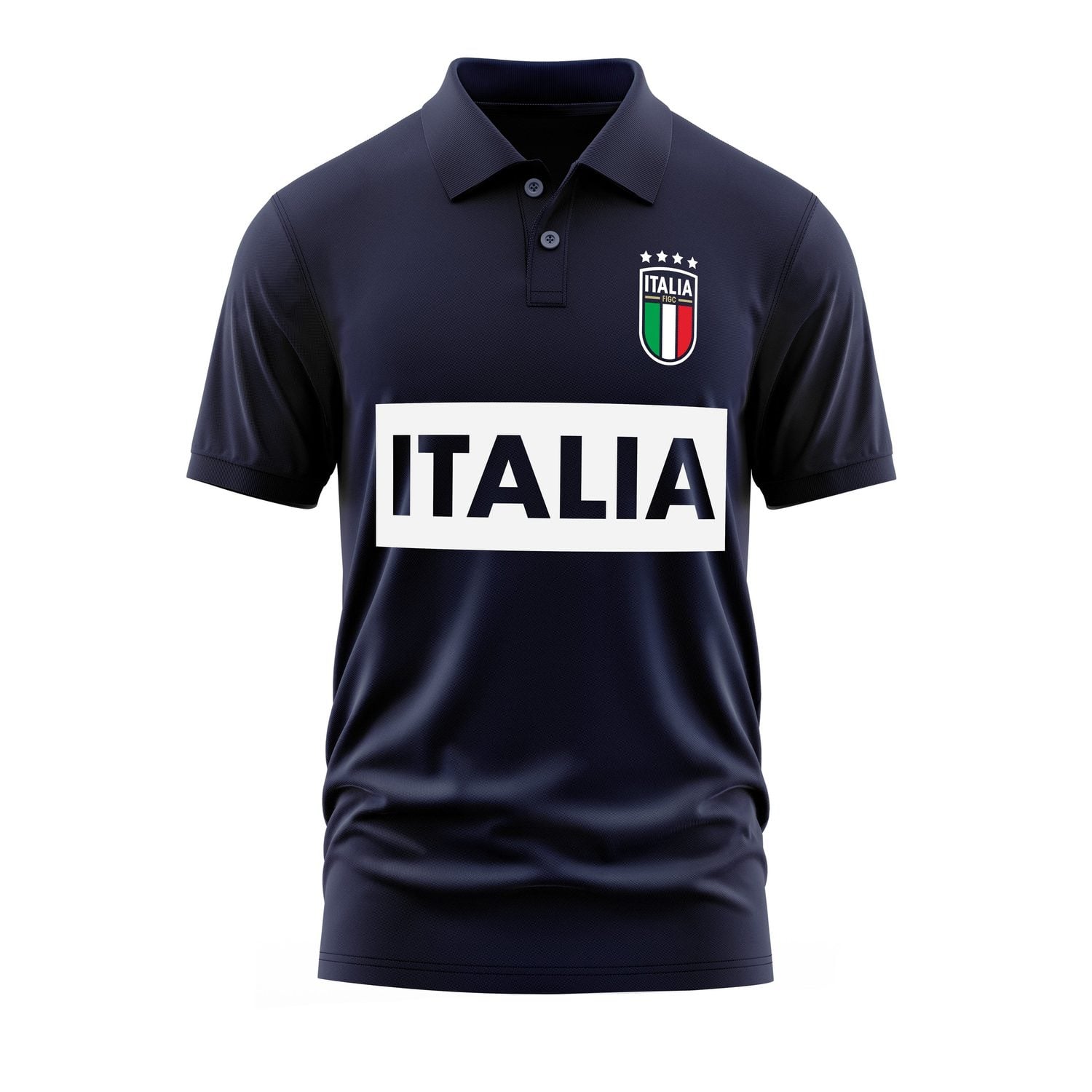 İtalya Basic 2024 Polo Tişört S - İndigo Mavisi