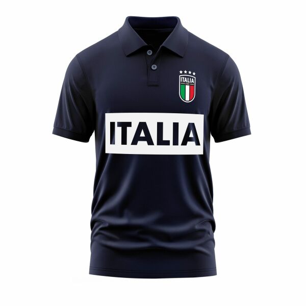İtalya Basic 2024 Polo Tişört S - İndigo Mavisi