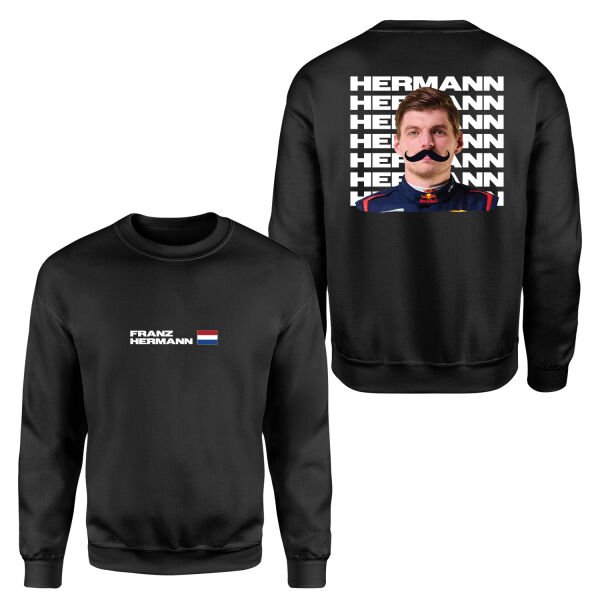 Franz Hermann Red Bull Driver Sweatshirt M - Siyah