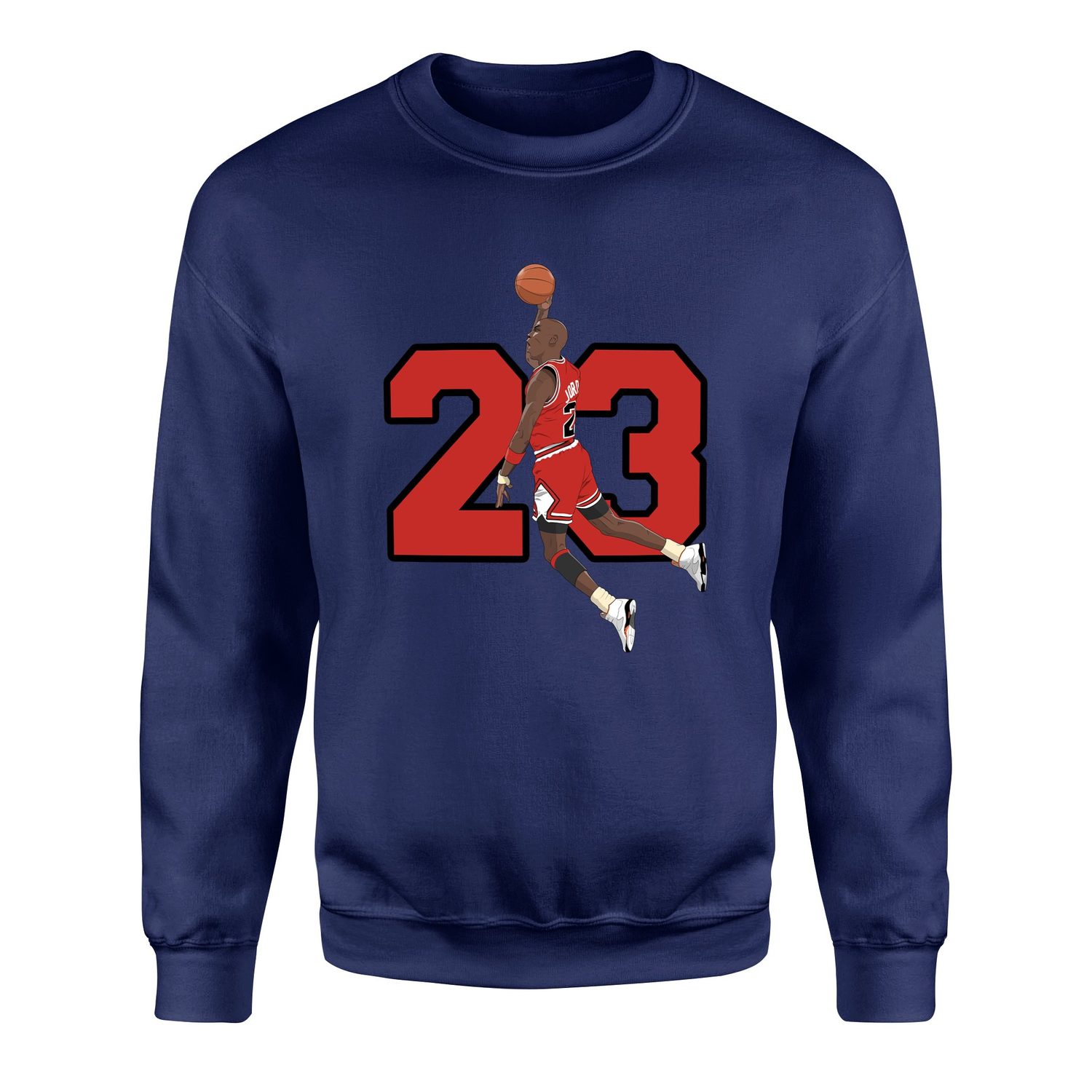 Michael “Air” Jordan Dunk Sweatshirt S - İndigo Mavisi