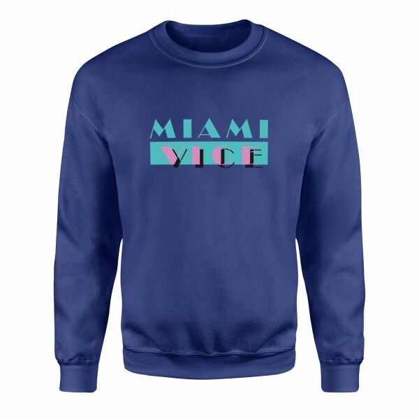 Miami Vice Sweatshirt XL - İndigo Mavisi