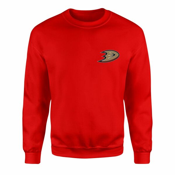 Anaheim Ducks Sweatshirt L - Kırmızı