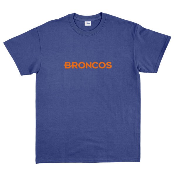 DEN BRONCOS Iconic Tişört M - İndigo Mavisi