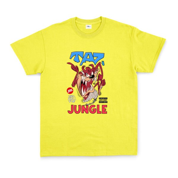 Taz The King of Jungle Tişört XL - Sarı