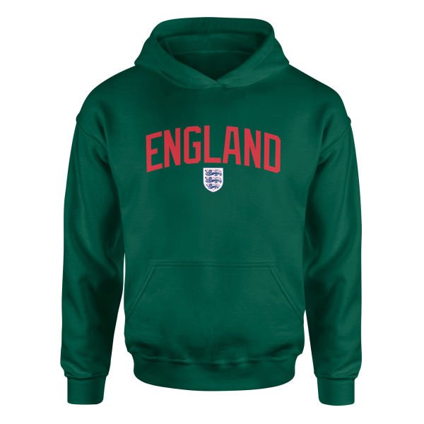 İngiltere Lionheart Hoodie XXL - Nefti Yeşili