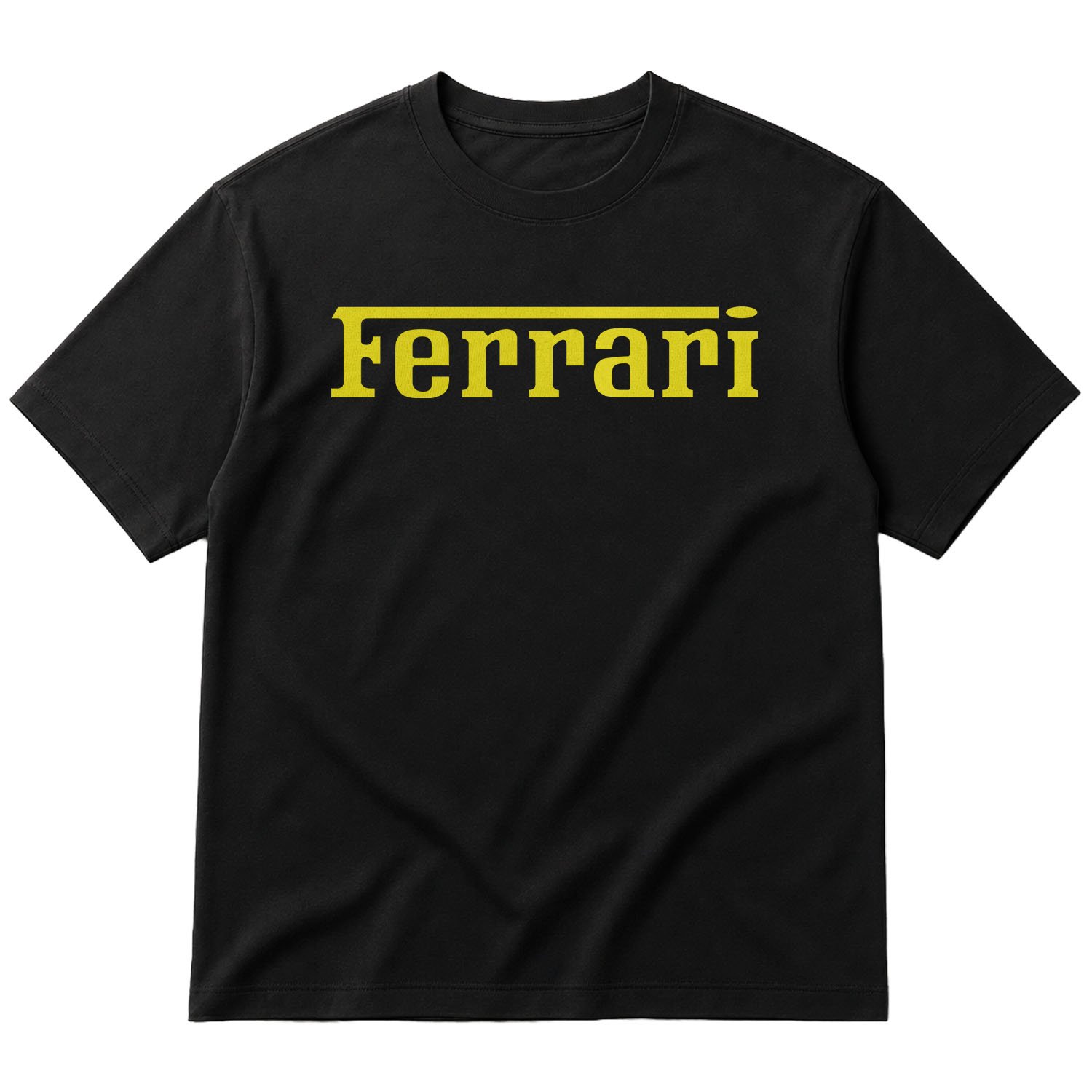 Ferrari Yellow Oversize Tişört