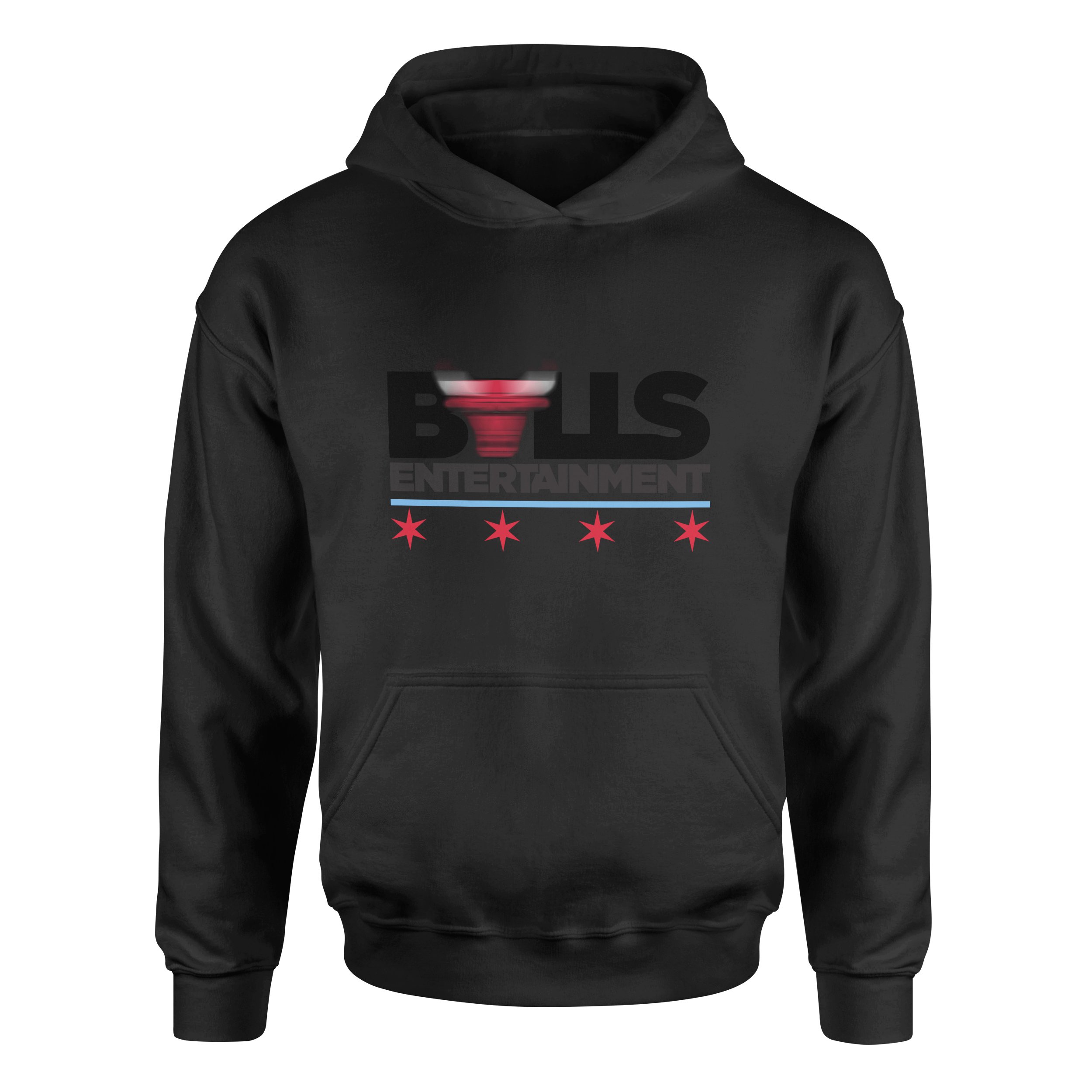 Bulls Entertainment Hoodie XXL - Siyah