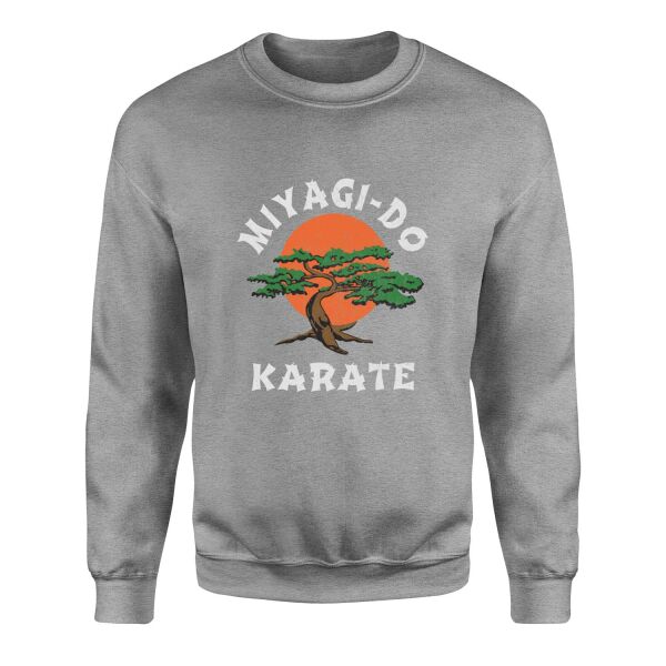 Miyagi-Do Karate Sweatshirt S - Gri
