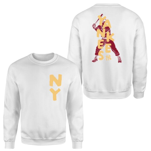 NY Yankees WS Legendary Edition Sweatshirt L - Beyaz