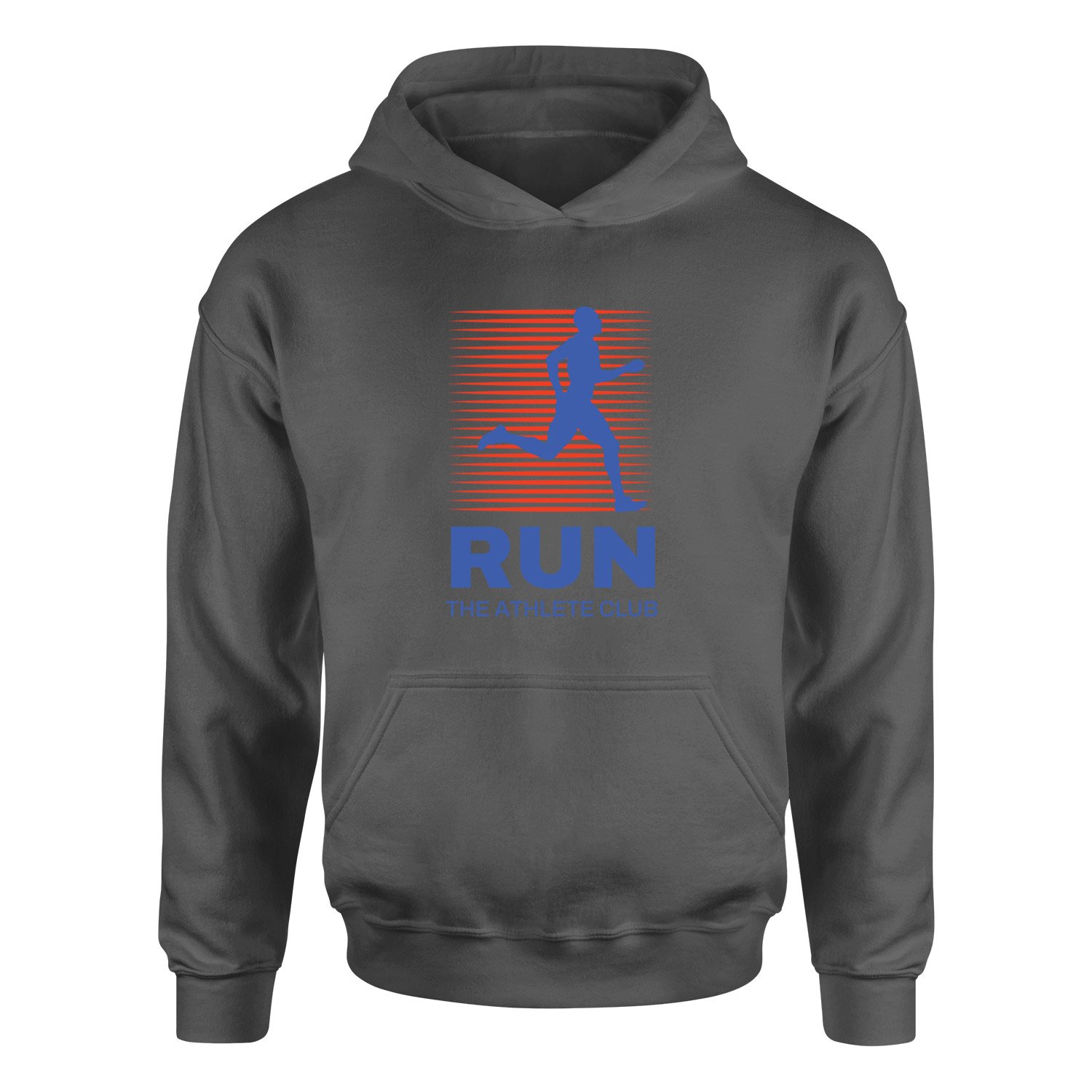 Run, The Athlete Club Hoodie M - Füme