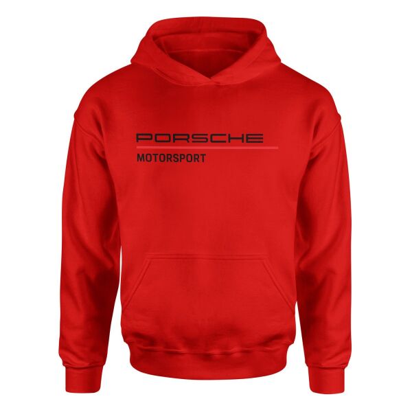 Porsche Motorsport Hoodie XL - Kırmızı