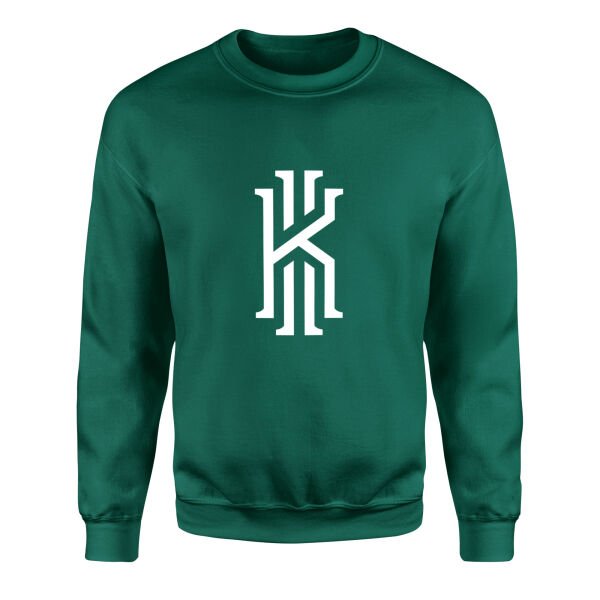 Kyrie Irving Logo W Sweatshirt M - Nefti Yeşili