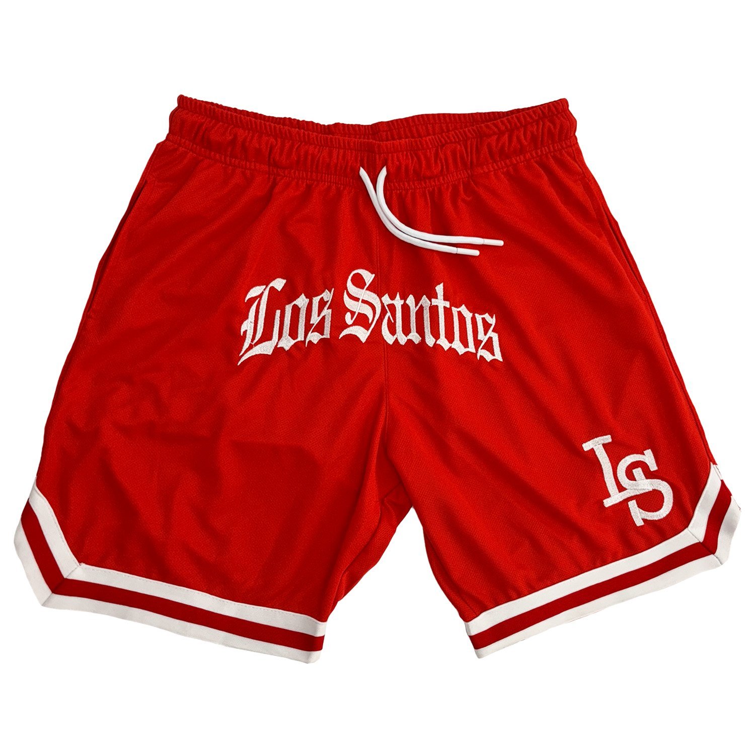 Los Santos Kırmızı Spor Şortu