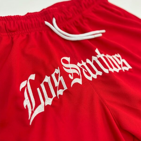 Los Santos Kırmızı Spor Şortu