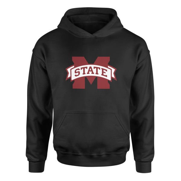 Mississippi State Bulldogs Hoodie XL - Siyah