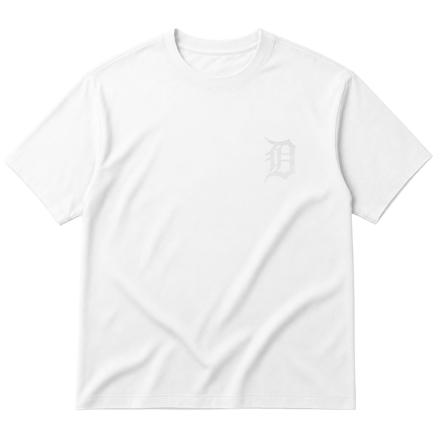 Detroit Tigers Oversize Tişört XL - Beyaz