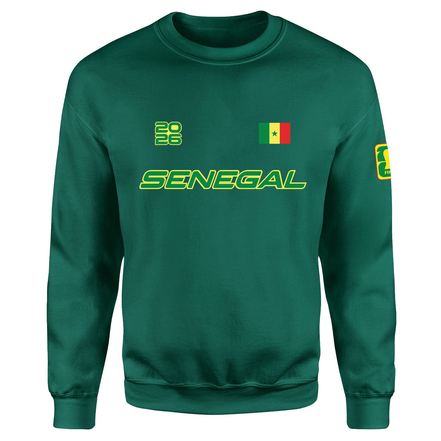 Senegal 2026 Sweatshirt L - Nefti Yeşili