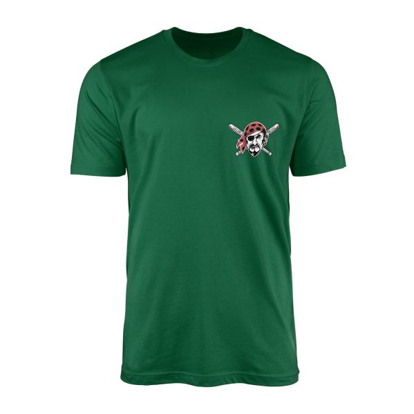 Pittsburgh Pirates Retro Tişört L - Nefti Yeşili