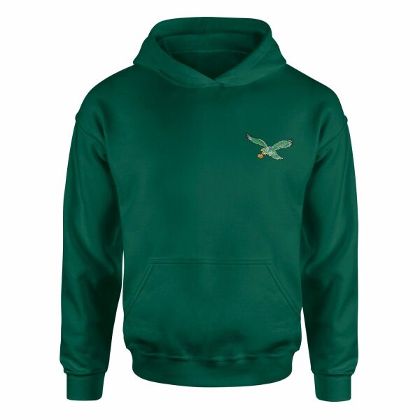 Philadelphia Eagles Retro L Hoodie M - Nefti Yeşili