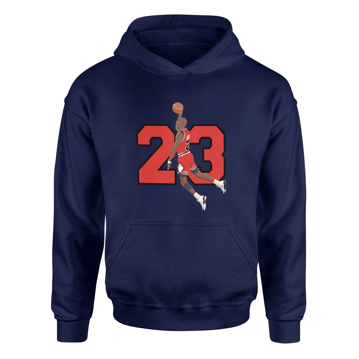 Michael “Air” Jordan Dunk Hoodie S - İndigo Mavisi