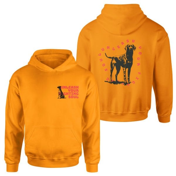 Unleash Your Fighting Soul | Dog Hoodie XXL - Siyah | UYFS Ürünleri