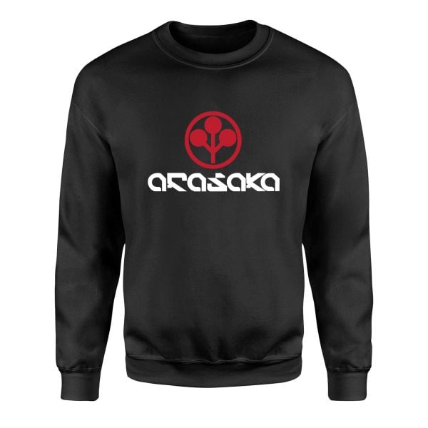 Arasaka | Cyberpunk Sweatshirt XL - Siyah