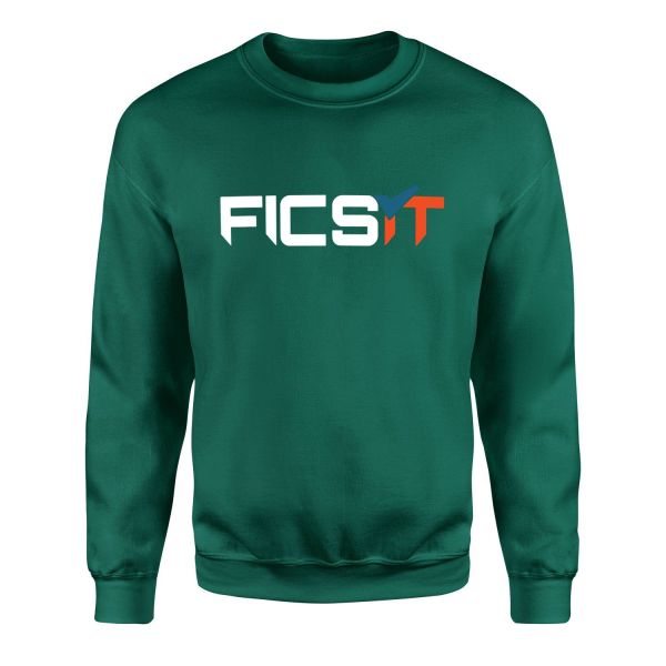 FICSIT Inc. | Satisfactory Sweatshirt XXL - Nefti Yeşili