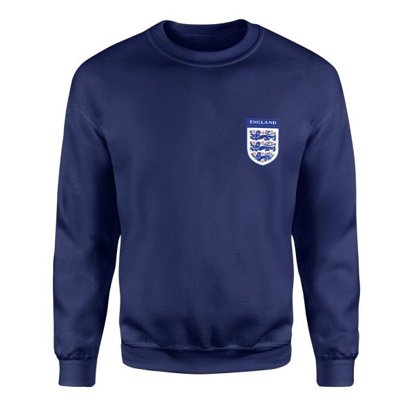 İngiltere Three Lions Sweatshirt M - İndigo Mavisi