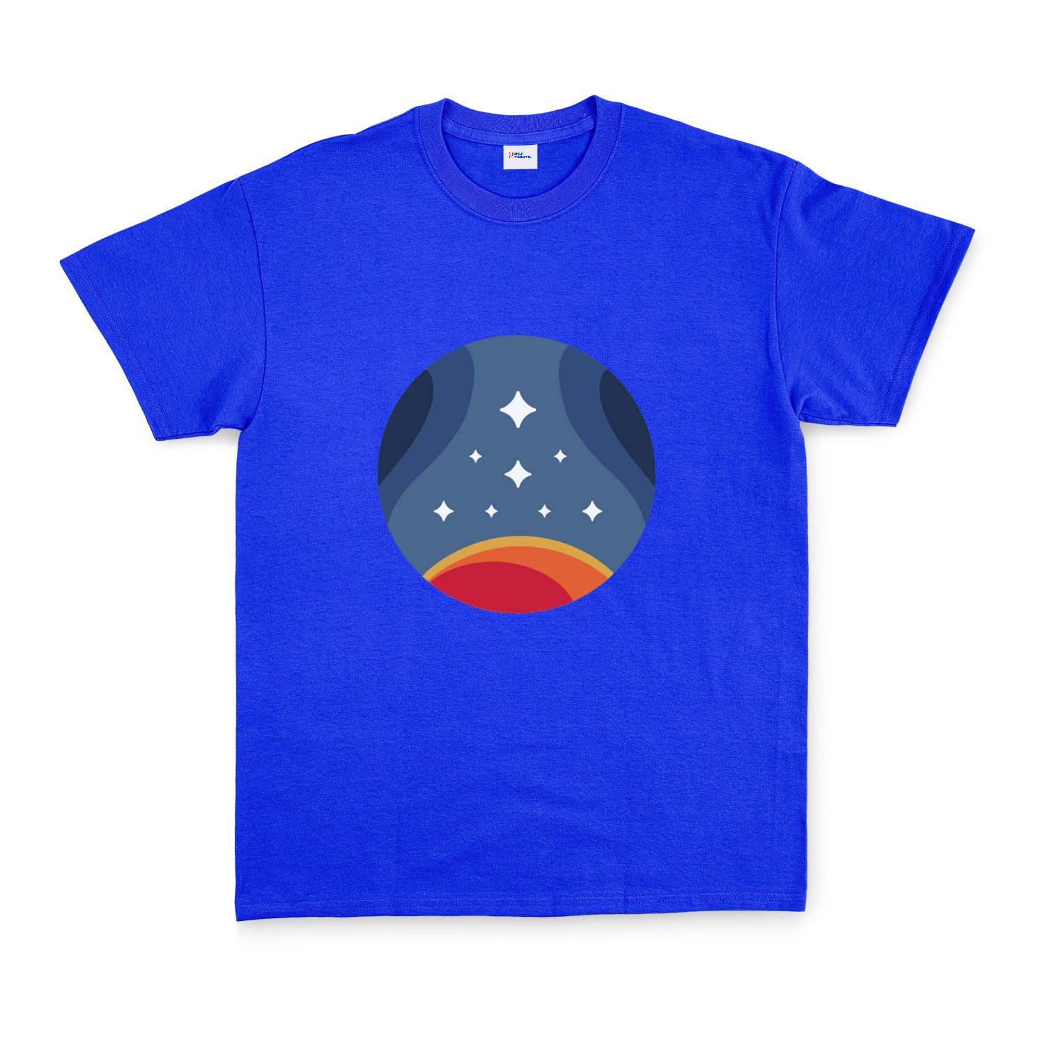Starfield Constellation Tişört XXL - Mavi