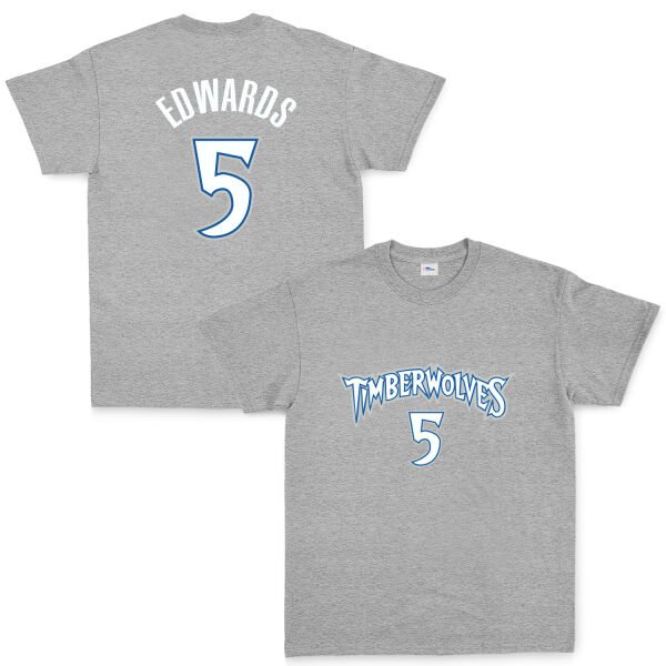 Anthony Edwards Minnesota Forma Tişört XL - Gri