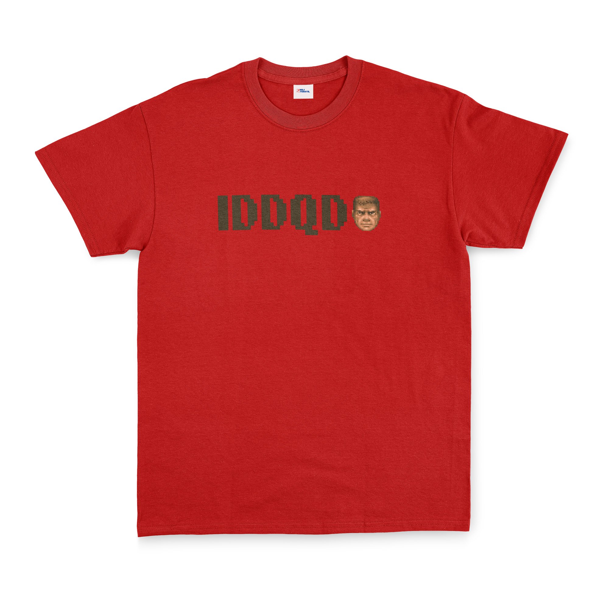 IDDQD | DOOM Tişört S - Kırmızı