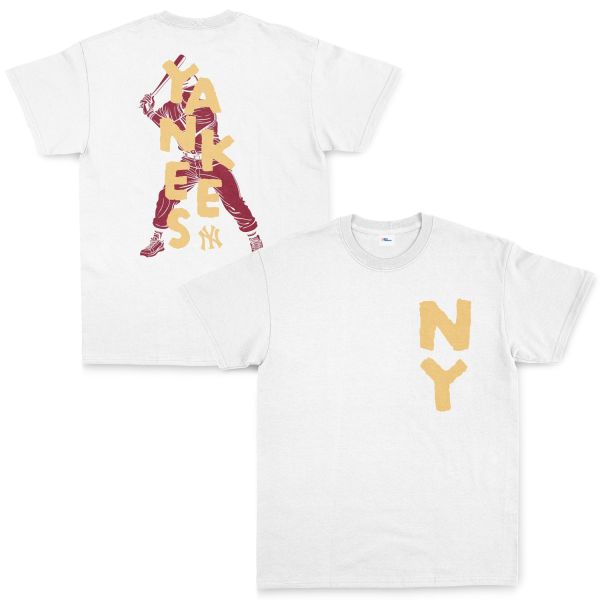 NY Yankees WS Legendary Edition Tişört L - Beyaz