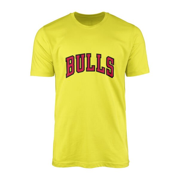 BULLS Tişört L - Sarı