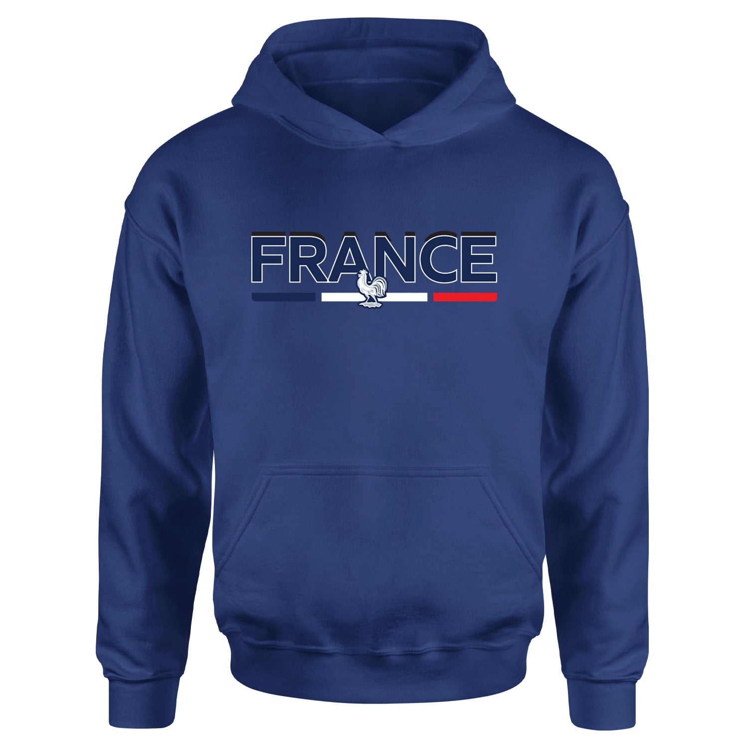 Fransa Hoodie XXL - İndigo Mavisi