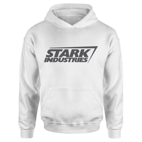 Stark Industries Hoodie XL - Beyaz