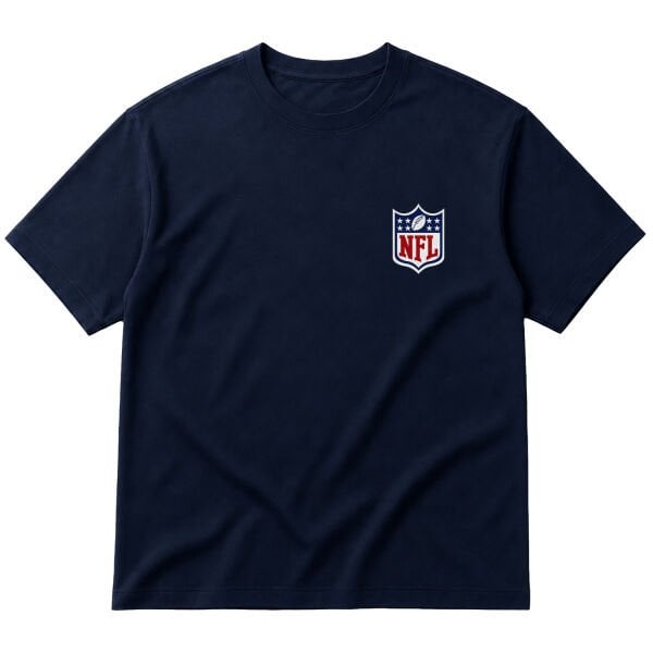 NFL Oversize Tişört L - İndigo Mavisi