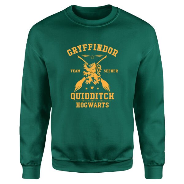 Team Seeker GRY Sweatshirt XL - Nefti Yeşili