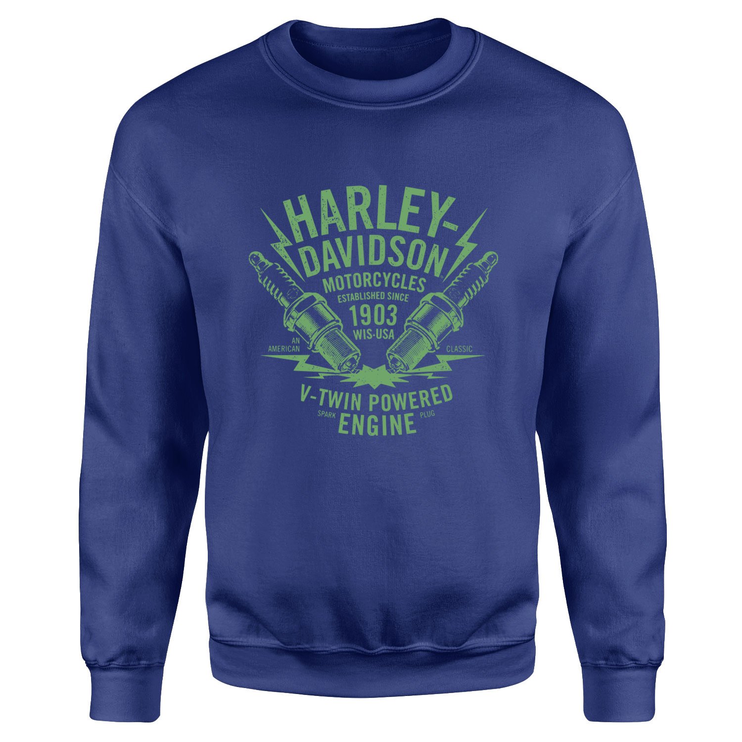 Harley-Davidson XII Sweatshirt XXL - İndigo Mavisi