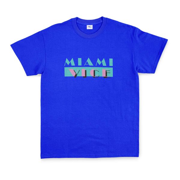 Miami Vice Tişört M - Mavi