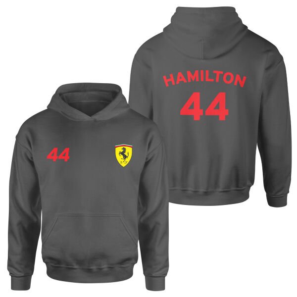 SF Lewis Hamilton 44 Hoodie L - Füme